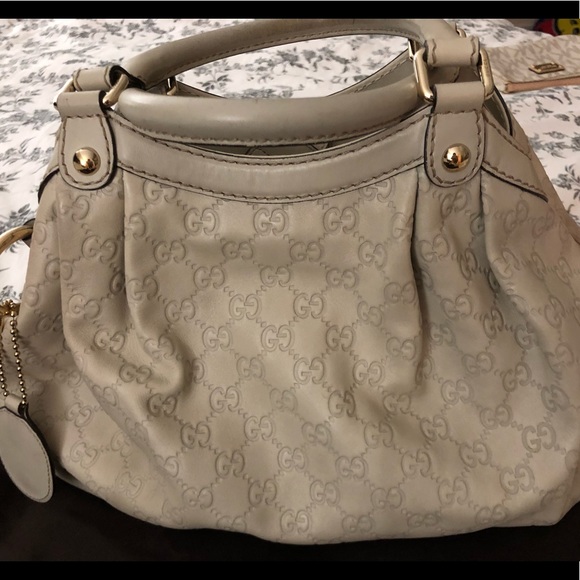 Gucci Sukey handbag and wallet in mystic white - Picture 2 of 6
